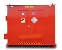 2-hour fire-rated chemical storage building