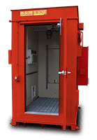 Secure hazmat storage locker