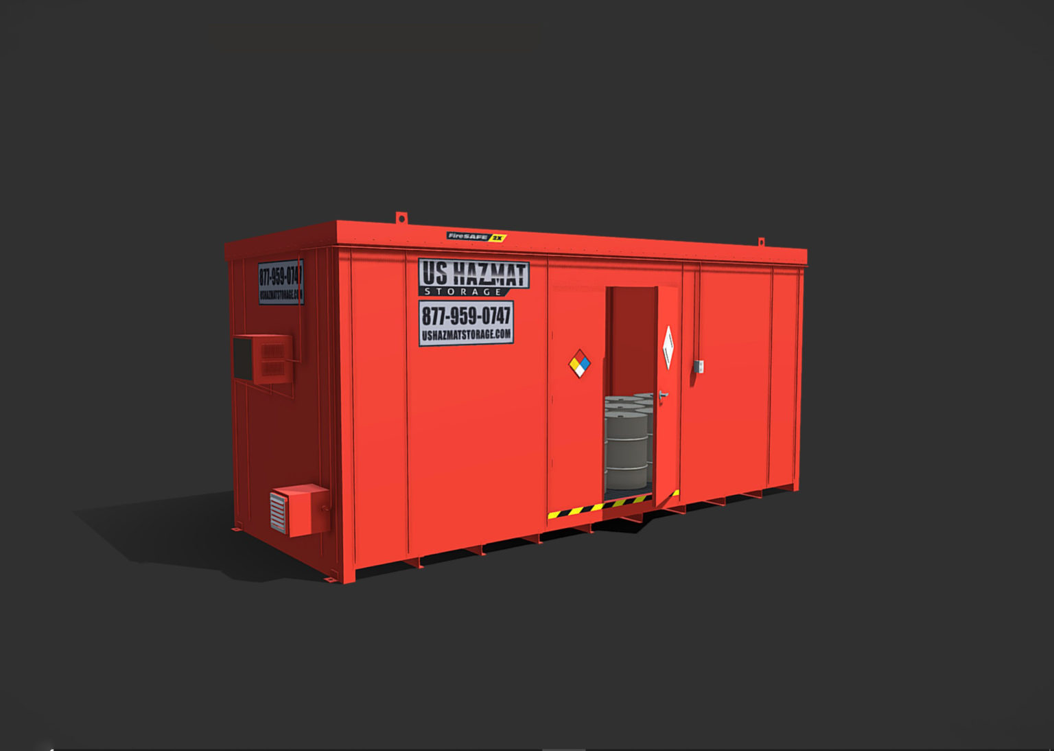 FIRESAFE Hazmat Storage Buildings US Hazmat Storage