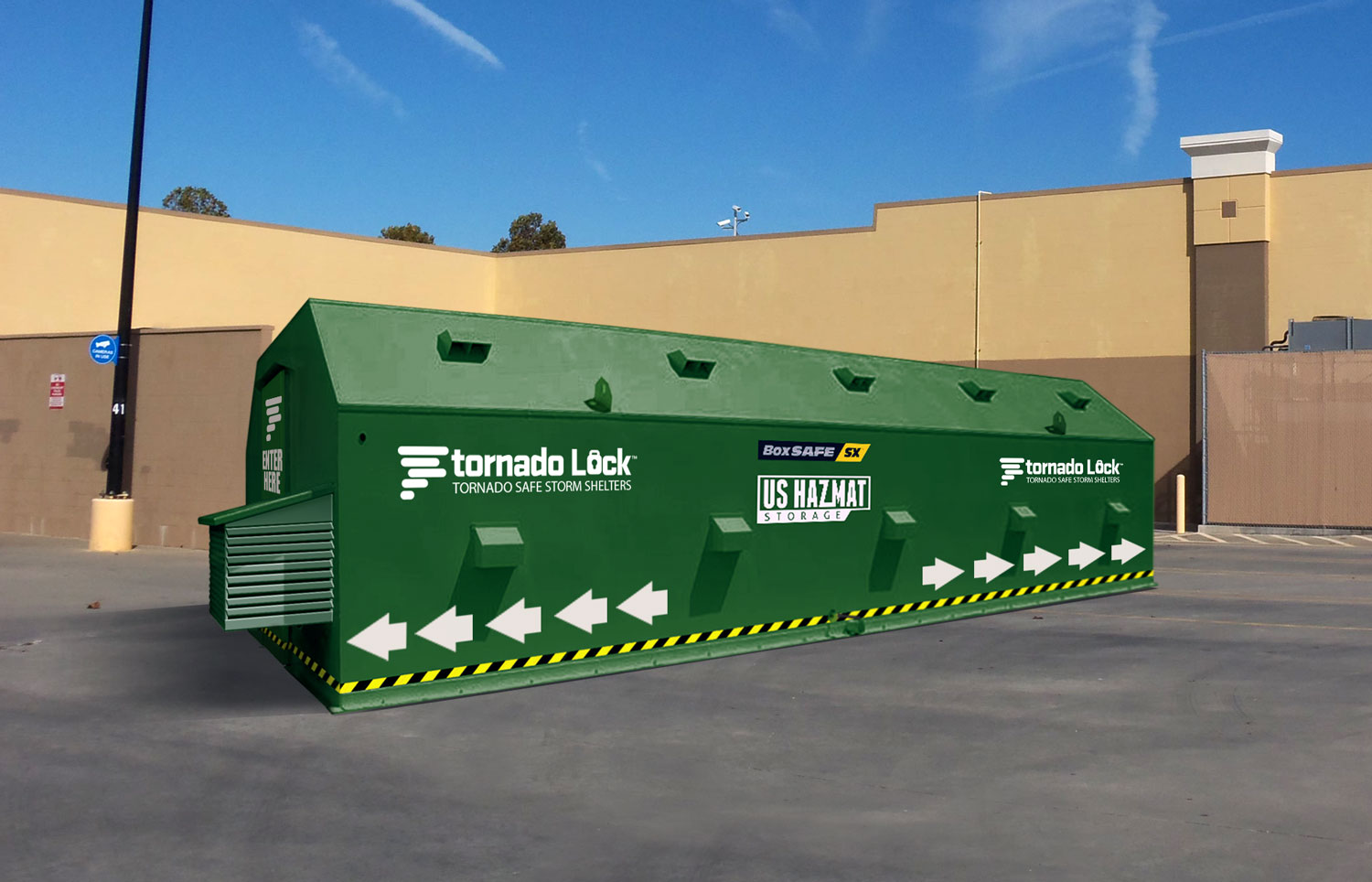 tornado proof shelter