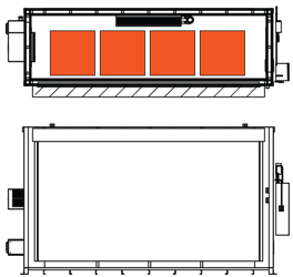 TS2006 Tote Storage Capacity Diagram