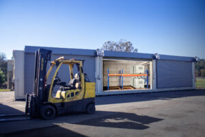 Tote Chemical Storage Building