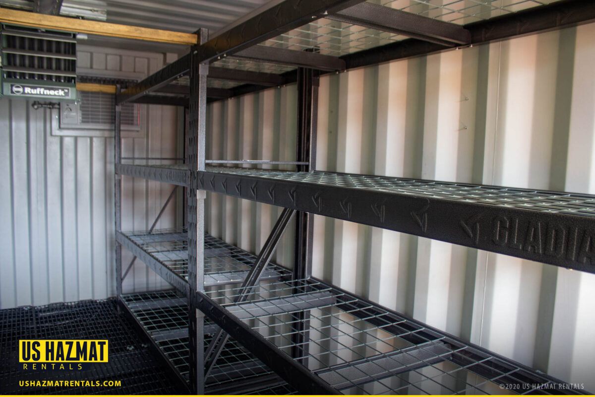Hazmat Container Storage | Drum, Pallet & IBC Chemical Storage Buildings