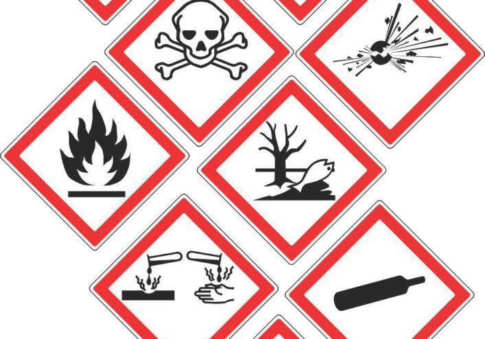 chemical warning signs