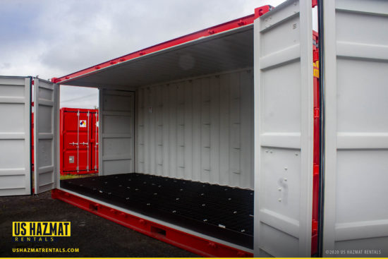 disaster cleanup lockers