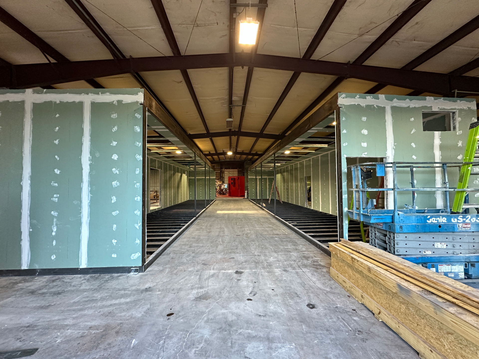 Custom Engineered Flammable Storage Duplex Modular Installation