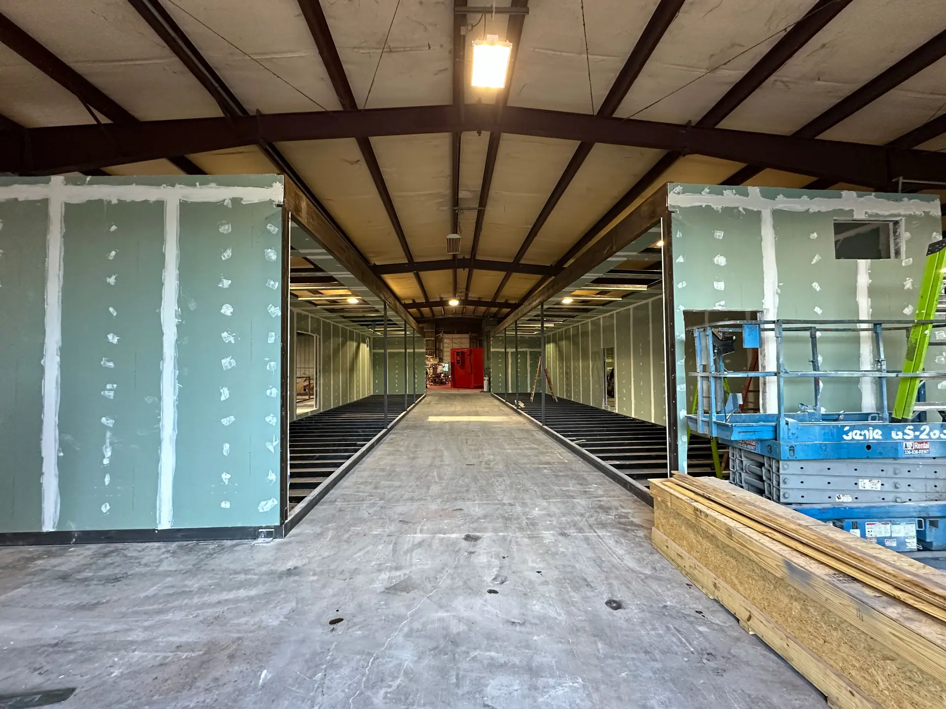 Custom Engineered Flammable Storage Duplex Modular Installation