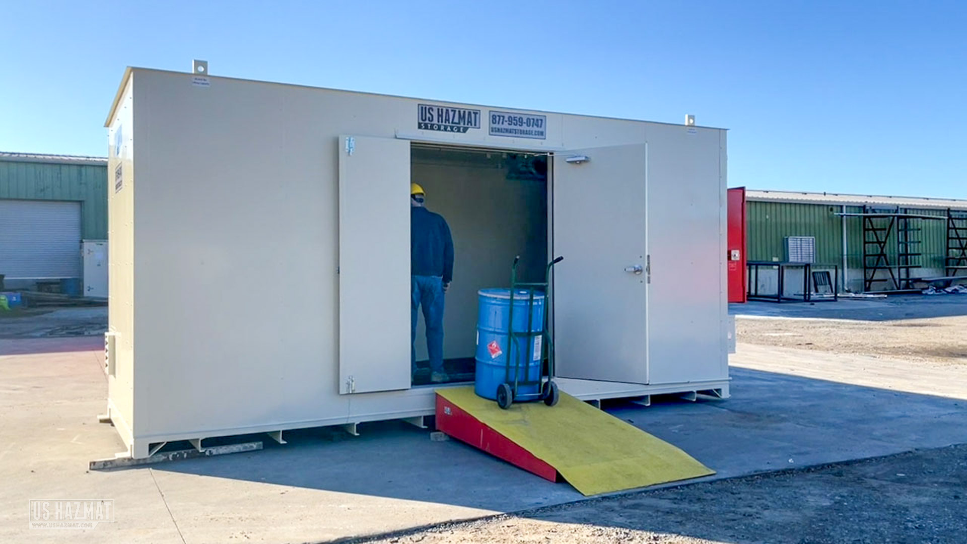 Non Fire-Rated Hazmat Storage