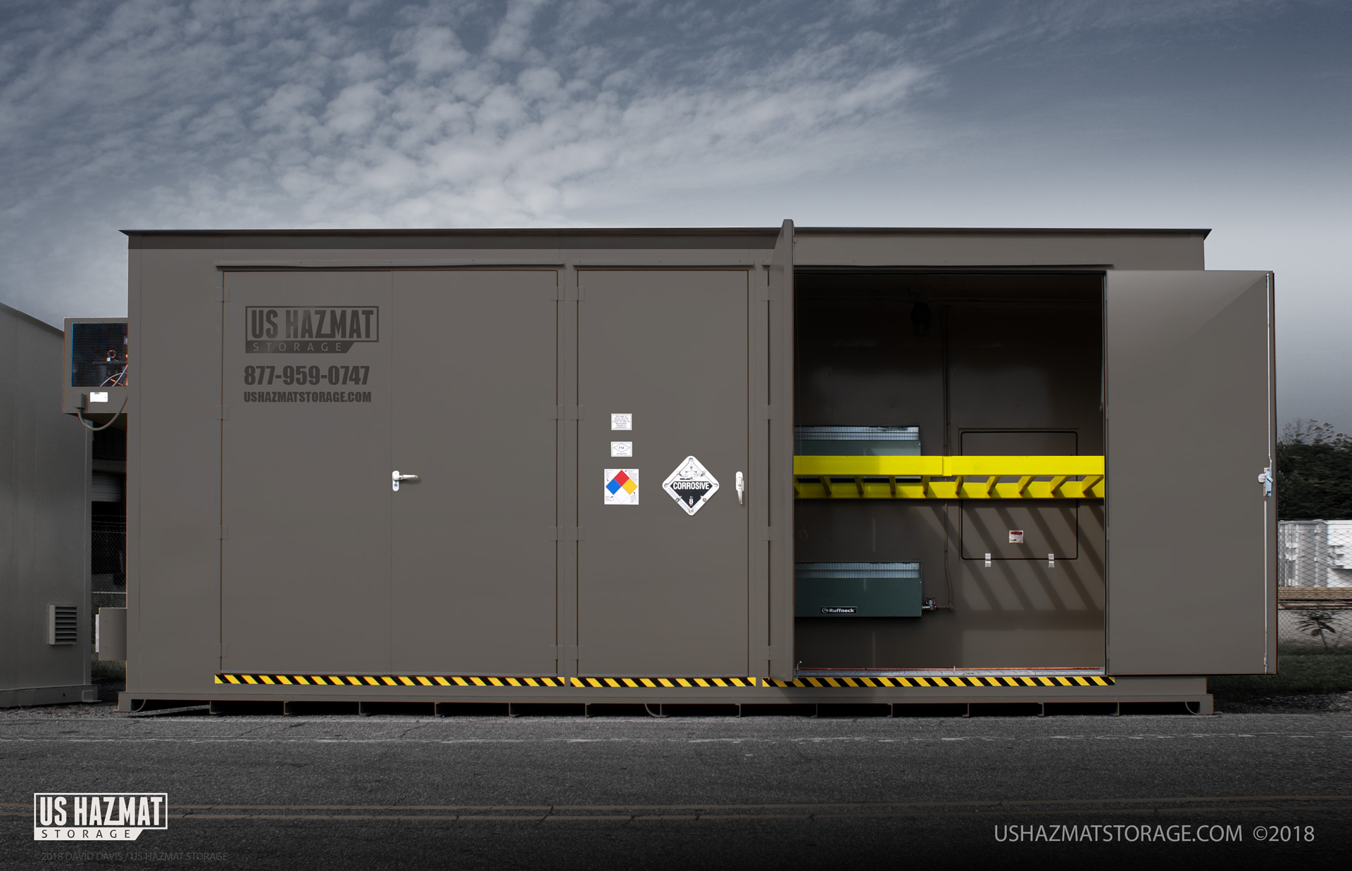 Equipment Storage by US Hazmat Storage