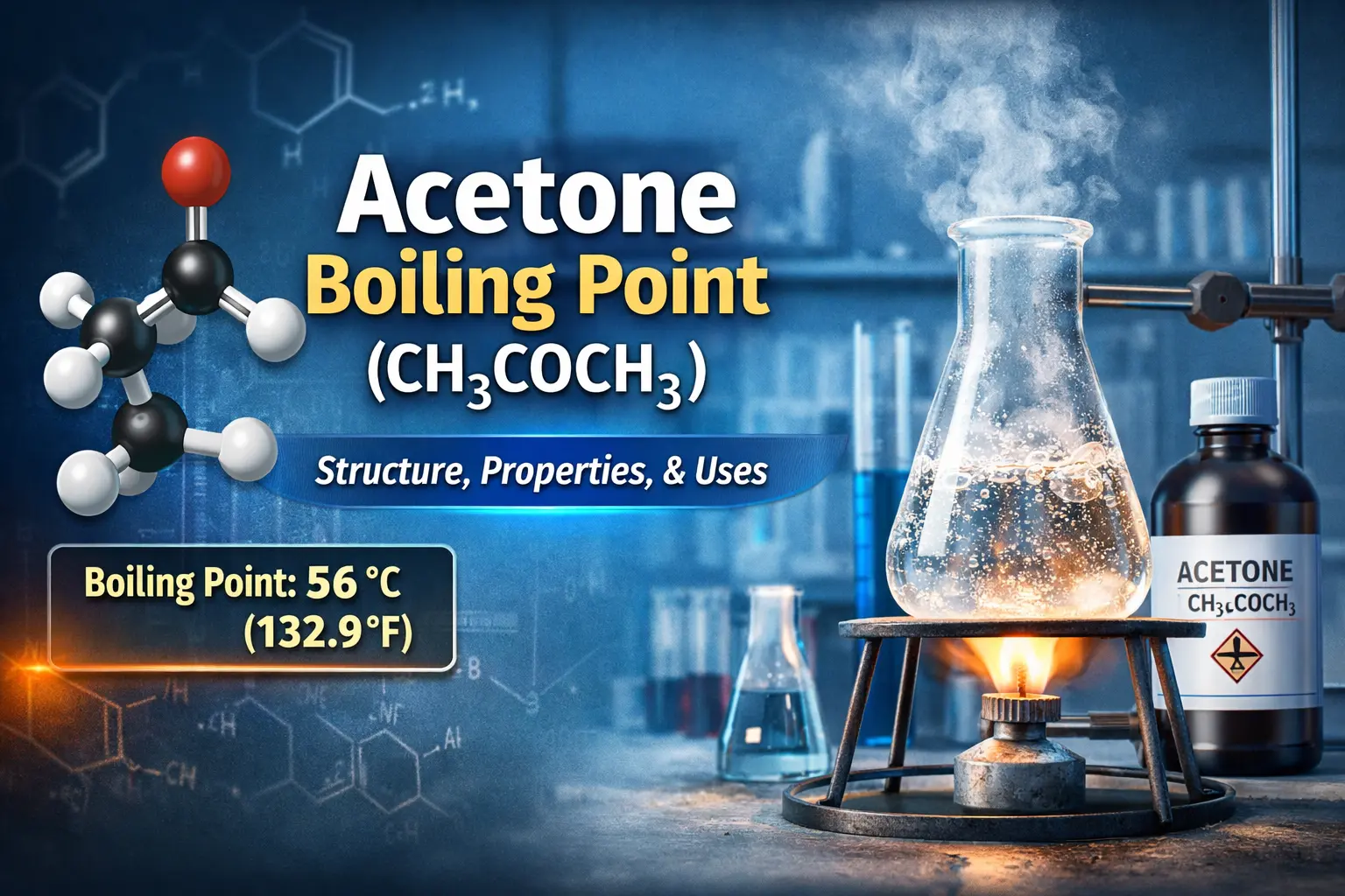 Acetone boiling point