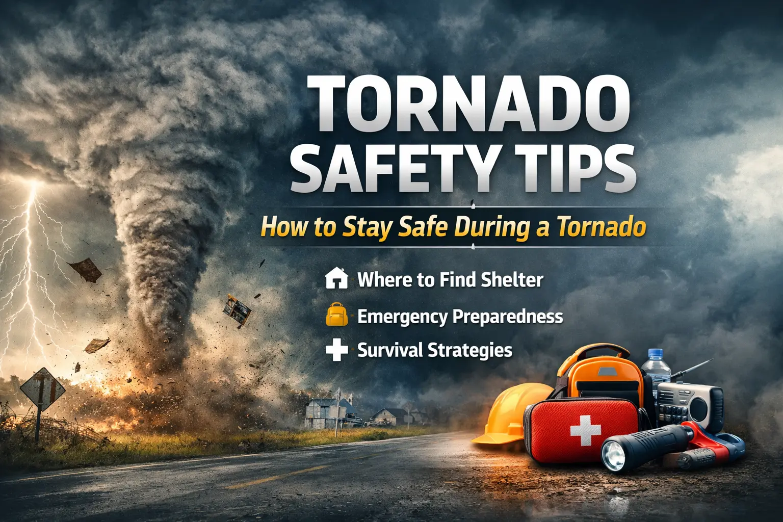 Tornado Safety Tips How to Stay Safe During a Tornado