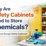Safety cabinets used to store chemicals