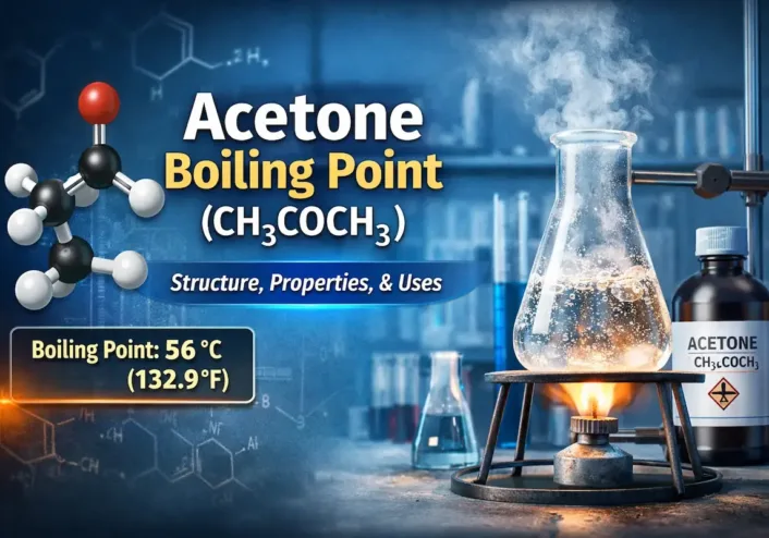 Acetone Boiling Point (CH3COCH3) | Structure, Properties & Uses
