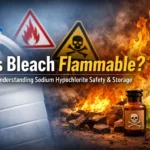 is bleach flammable?