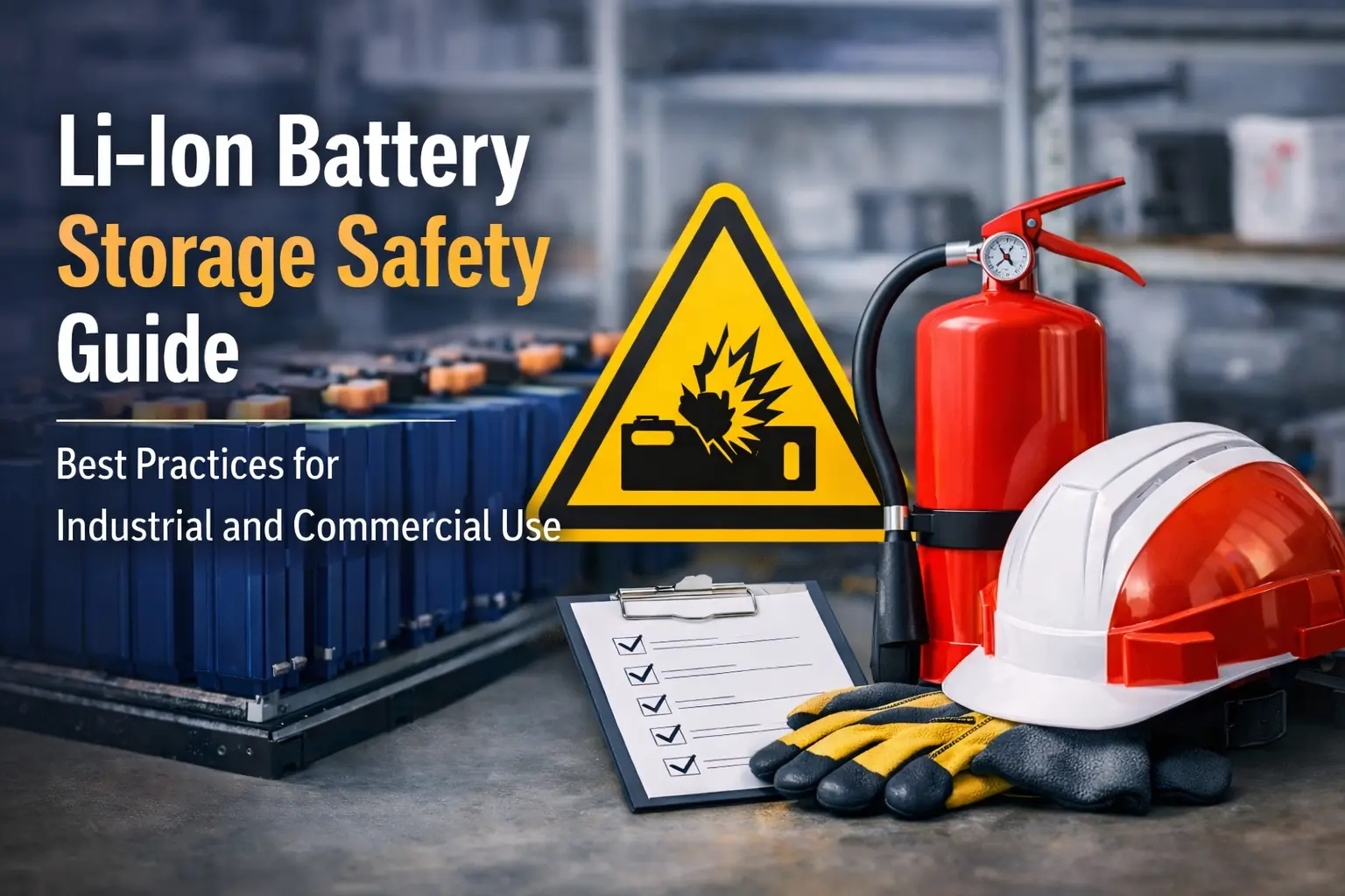 li ion battery storage