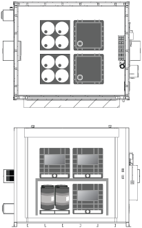 TS-1410 Tote & Barrel Storage Diagram TS-1410 Tote & Barrel Storage Diagram