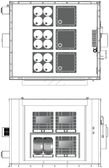 TS-1414 Tote & Barrel Storage Diagram TS-1414 Tote & Barrel Storage Diagram