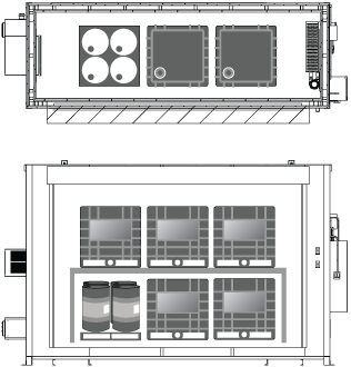 TS-1806 Tote & Barrel Storage Diagram TS-1806 Tote & Barrel Storage Diagram