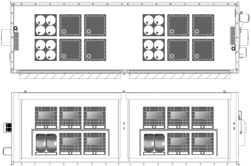 TS-3410 Tote & Barrel Storage Diagram TS-3410 Tote & Barrel Storage Diagram