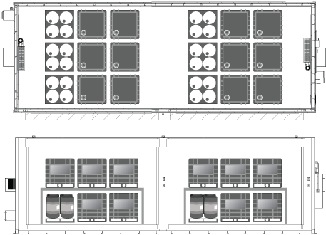 TS-3414 Tote & Barrel Storage Diagram TS-3414 Tote & Barrel Storage Diagram