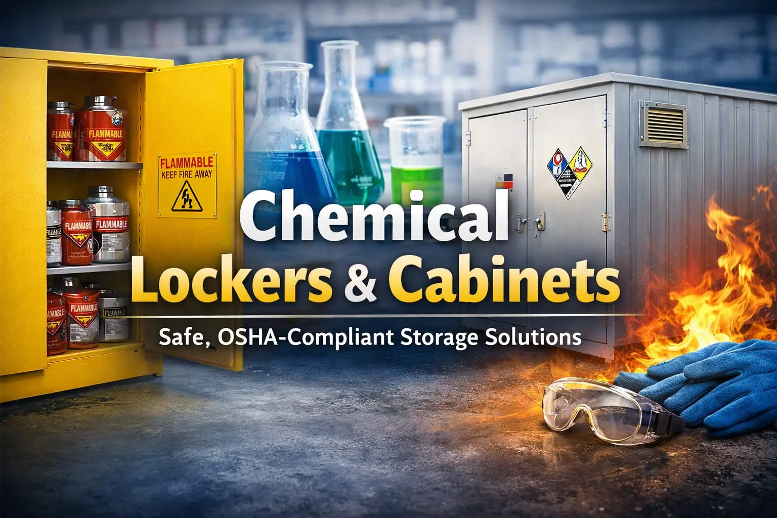 Chemical Lockers and Cabinets