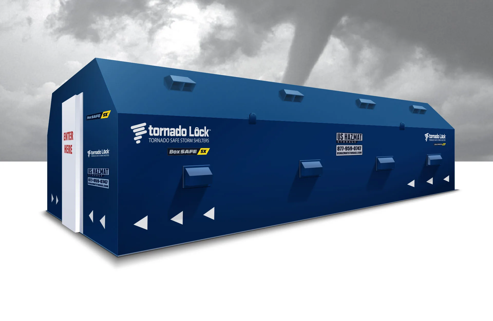 Above-Ground Community Tornado Shelter
