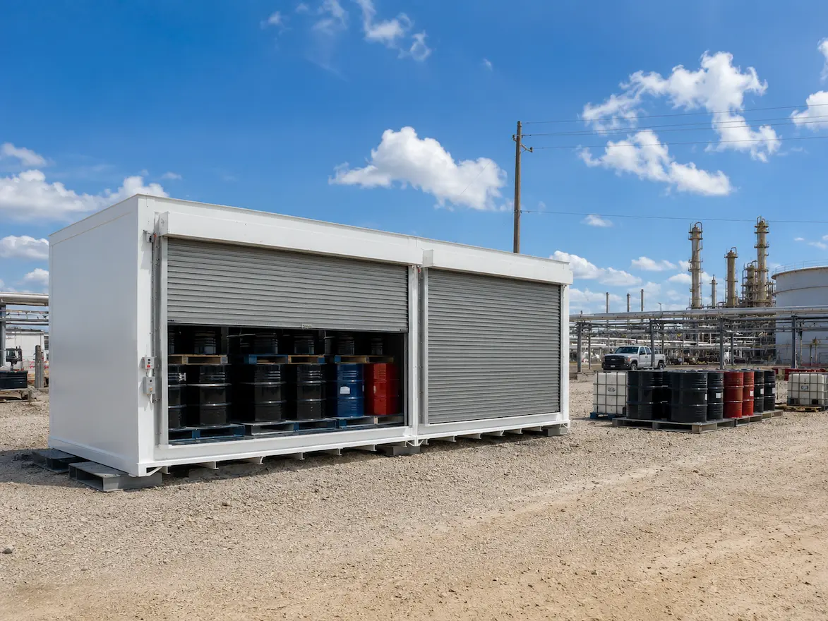 Thumbnail-for-Texas Oil & Gas Compliance_ Finding Heavy-Duty Drum Storage Near Houston -by-US Hazmat Storage