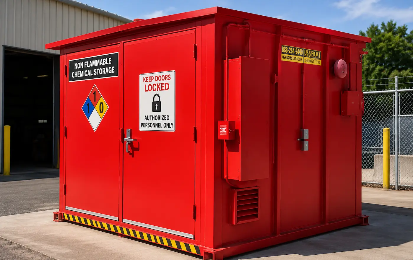 Why Security Matters for Non Flammable Chemical Storage Units